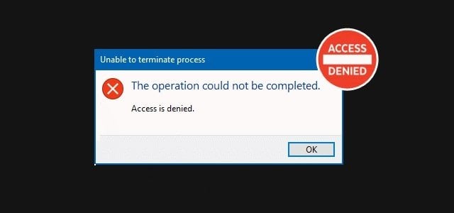 Como Corrigir o Erro “Incapaz de Encerrar o Processo” 1