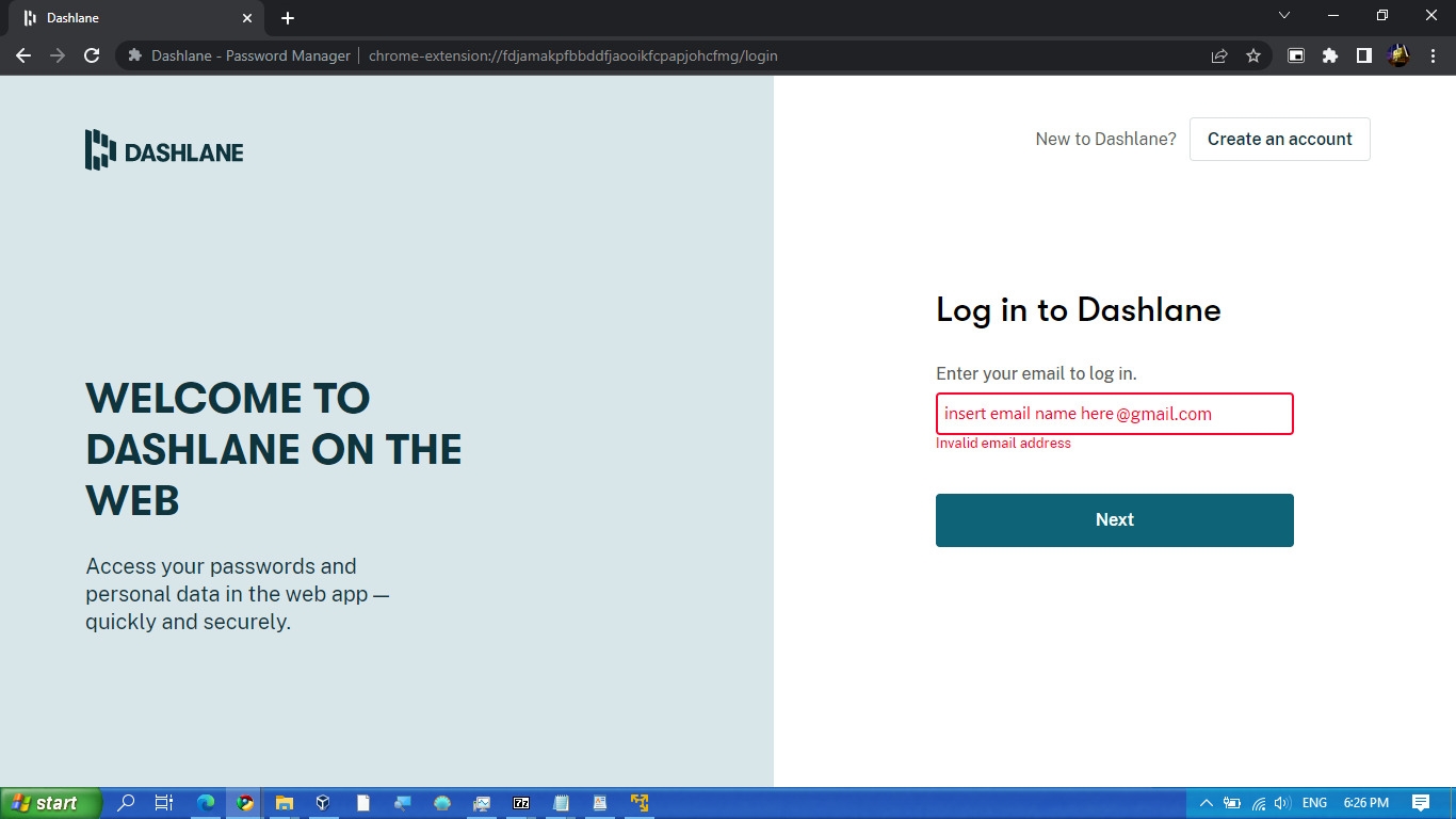 Accedi - Recensione di Dashlane