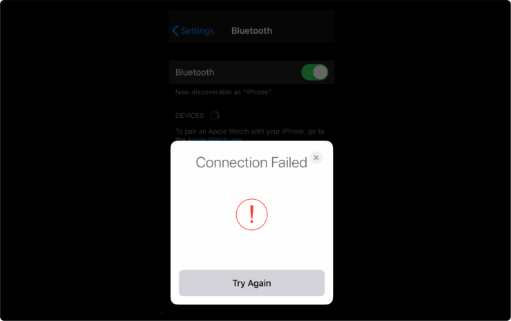 Réparer l'erreur 'Connexion échouée' des AirPods sur iPhone