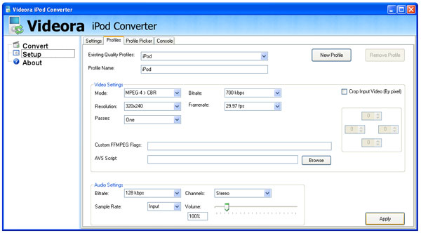Video-zu-iPod-Konvertierung für Windows-PCs, Teile 2-3