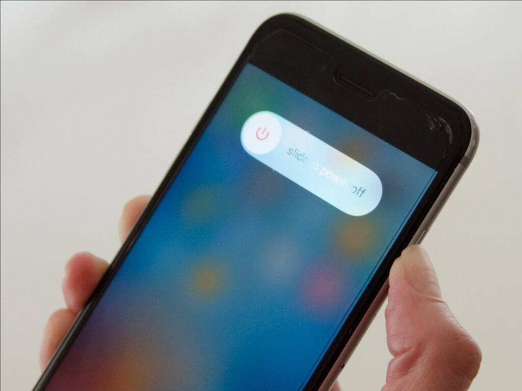 Spegni iPhone - L'app Amazon non funziona su iPhone