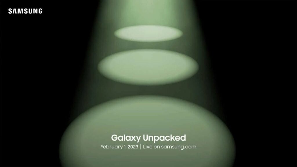 Invito alla serie di punta Samsung Galaxy S23
