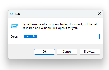 Esegui un avvio pulito