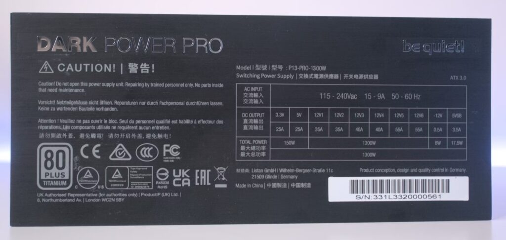 be quiet! Dark Power Pro 13 1300W