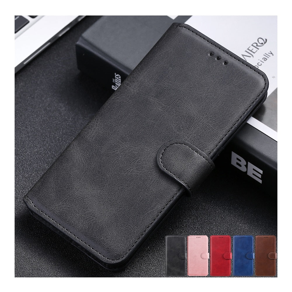 Custodia Portafoglio Flip in Pelle Semplice per iPhone 13