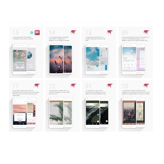 Melhores Temas KLWP