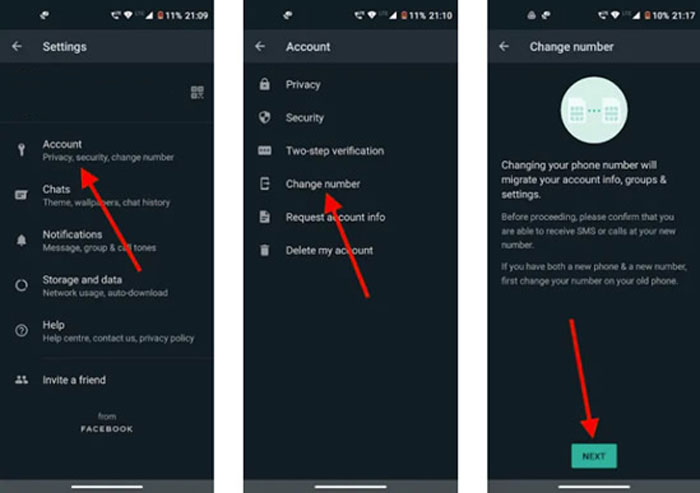 Mude Seu Número de Telefone - Esta Conta Não Pode Usar o WhatsApp