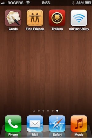iPhone + iPad Gems: Cards, Trova i miei amici, Trailer di film iTunes, Utility AirPort