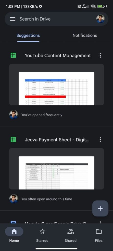 Google Drive - Limpar Cache do Google Drive