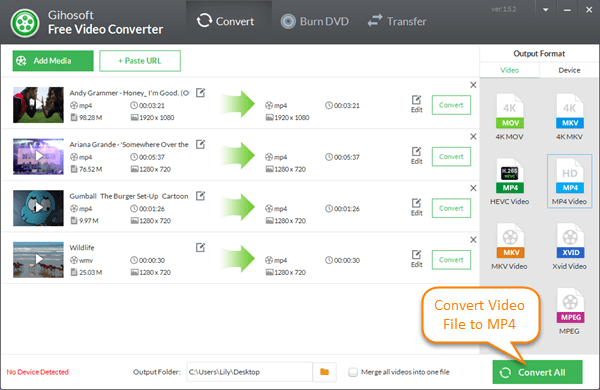 Gihosoft Free Video Converter
