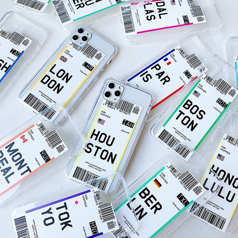 Custodia Funny Bar Label per iPhone SE 2020