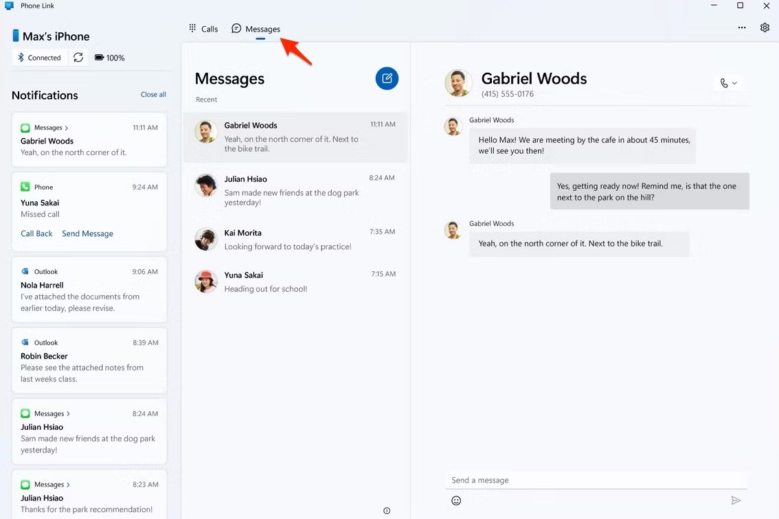 imessage_su_Windows_11_utilizzando_Windows_Link
