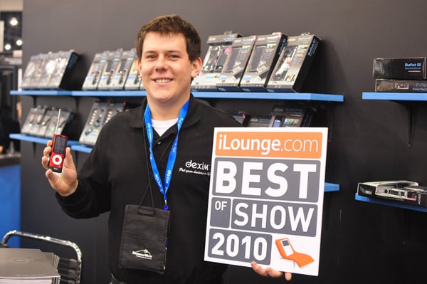 Premios iLounge 2010 CES iPod + iPhone Mejor de la Exhibición