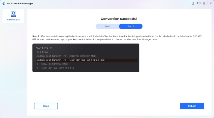 Convertir MBR a GPT sin pérdida de datos