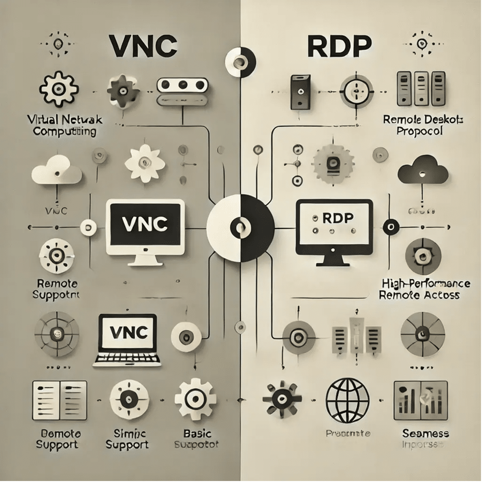 VNC vs RDP: Welches ist das effizienteste Remote-Desktop-Tool?