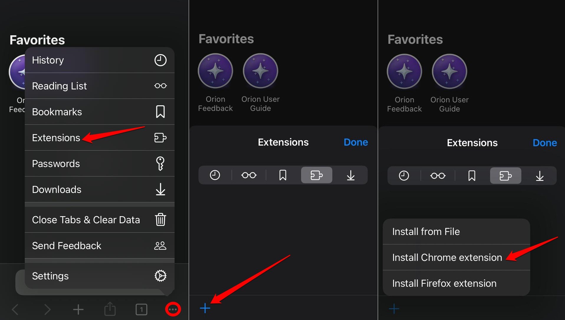 como instalar extensão do chrome no iOS