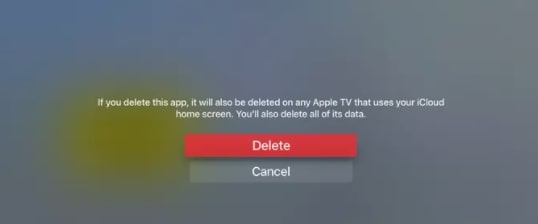 Move or Delete Apps on Apple TV