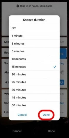 Come Cambiare il Tempo di Snooze su iPhone?