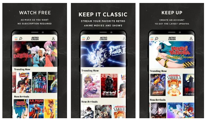 RetroCruch - Mejores Aplicaciones de Streaming de Anime para Android e iOS