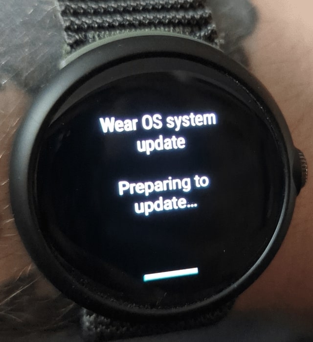 Pixel Watch Bloqué sur Préparation de la Mise à Jour
