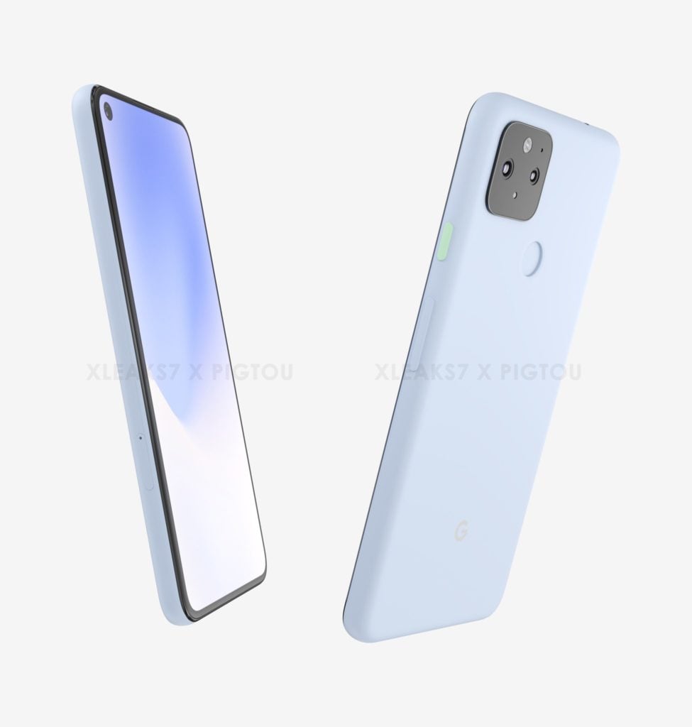 Design del Pixel 5 XL