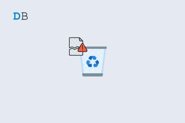So beheben Sie den Fehler des beschädigten Papierkorbs in Windows 11 1