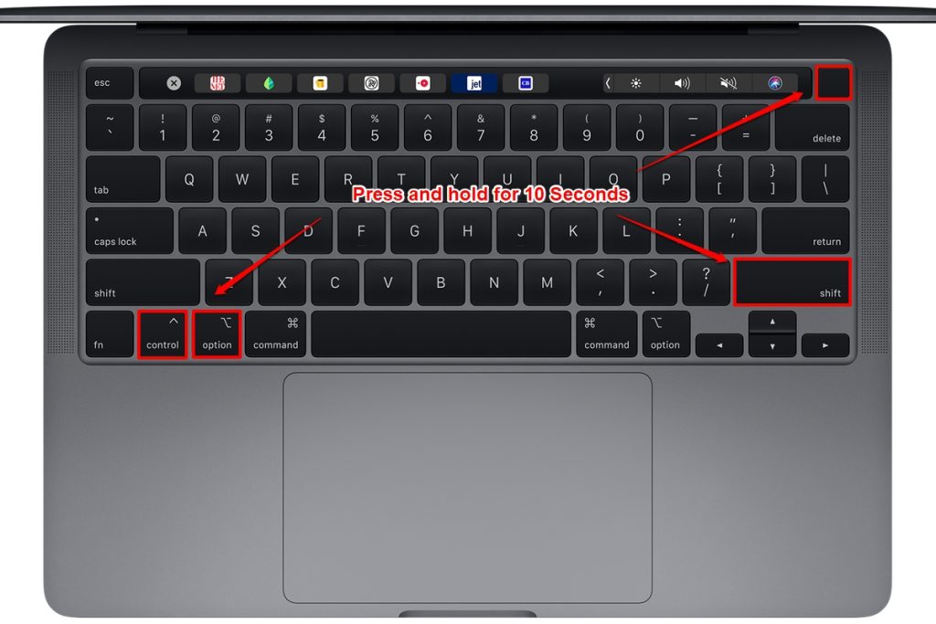 Reset SMC no Mac