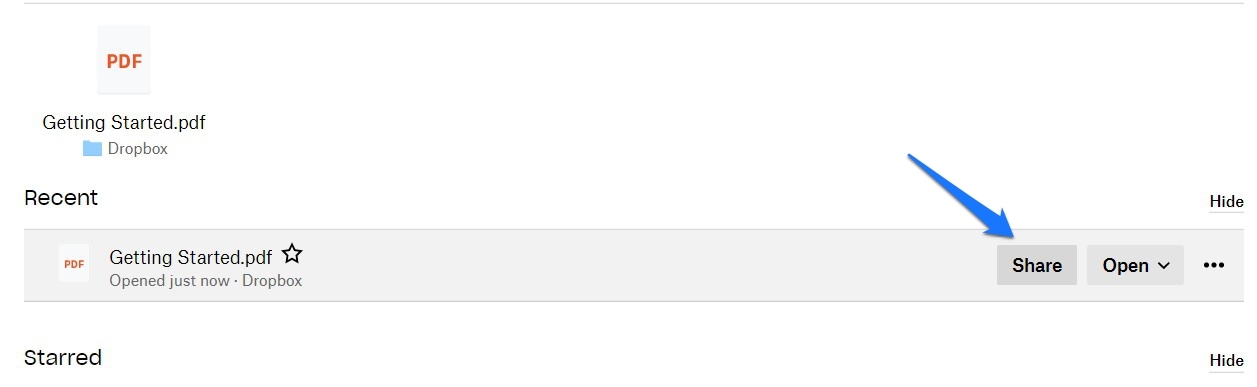 Dropbox Download-Link
