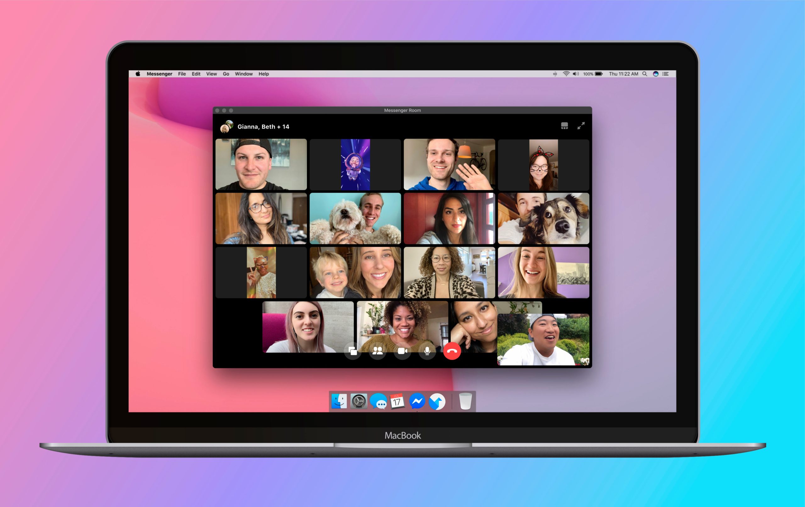 video call up to 50 people