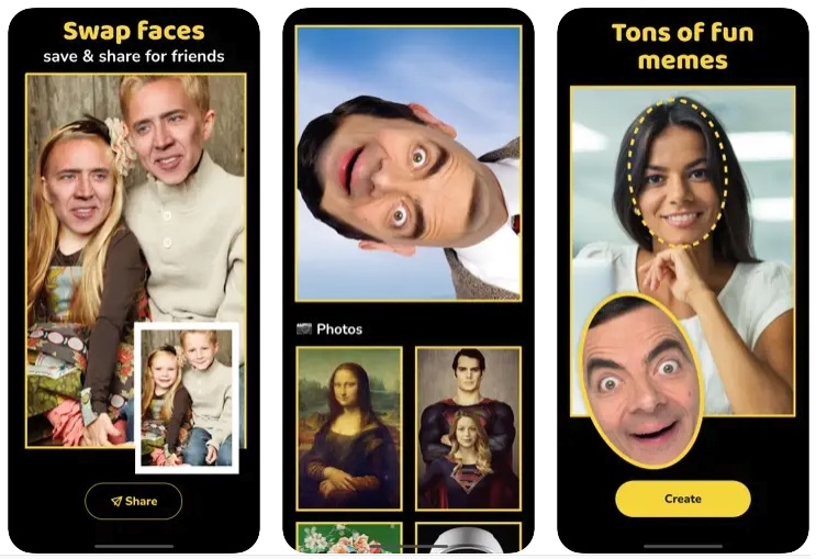 Faceover - Miglior App per il Face Swap