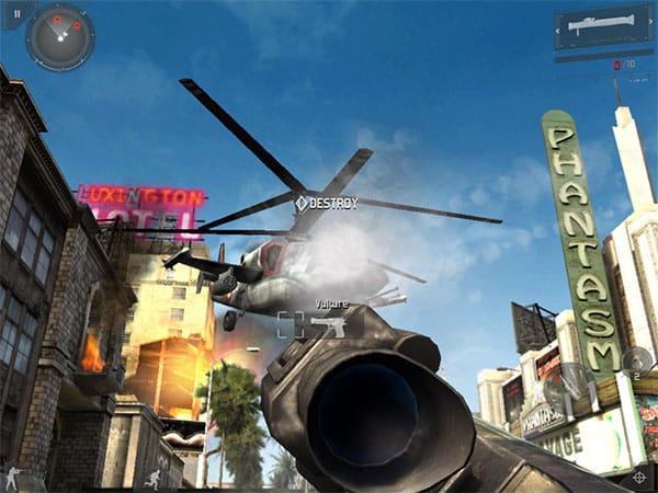 レビュー: Gameloft Modern Combat 3: Fallen Nation