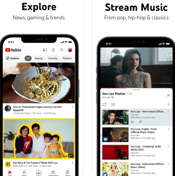 YouTube premium pour iOS