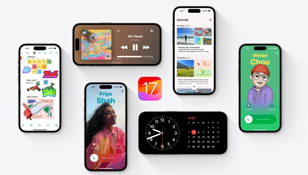 Banner de iOS 17