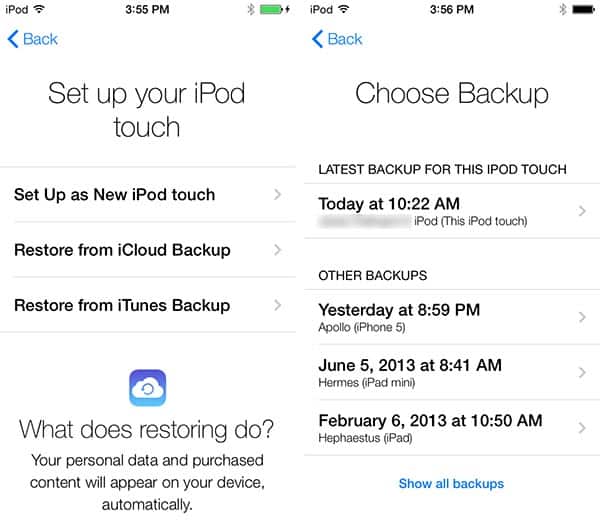 iOS 7: Configuración Inicial o Actualización Desde iOS 6