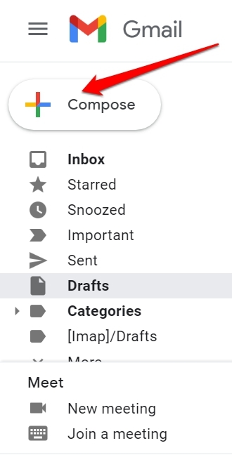 componi una nuova email