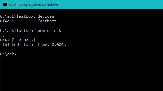 OEM-Code entsperren