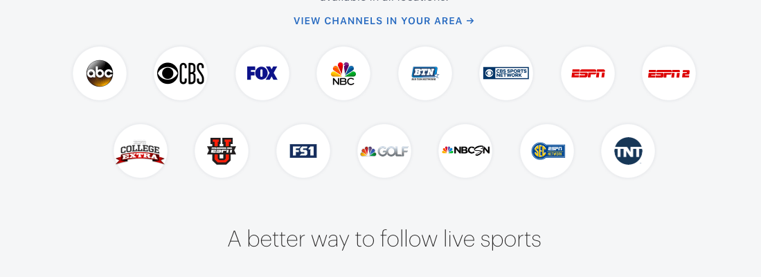 Canales de Deportes en Vivo de Hulu