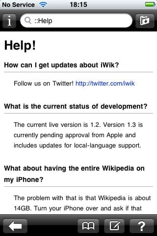 Gemas do iPhone: Aplicativos da Wikipedia
