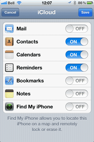 Compartilhando Contas do iTunes e iCloud em Família