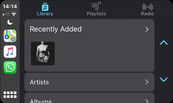 애플 뮤직 - iPhone을 위한 CarPlay 앱