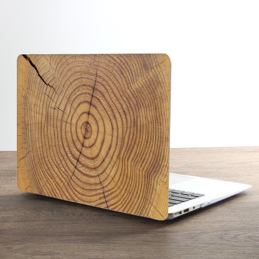 Custodia in PU Pelle Classica a Grana di Legno MacBook Air 2019