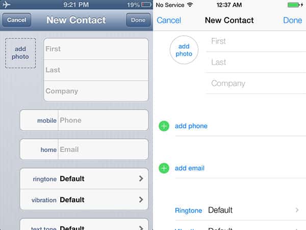 Novedades en iOS 7 para iPad, iPhone + iPod touch: Detalles + Pantallas