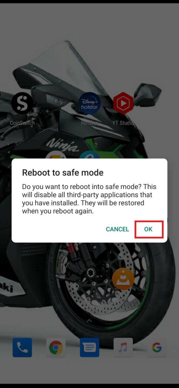 Neustart im abgesicherten Modus