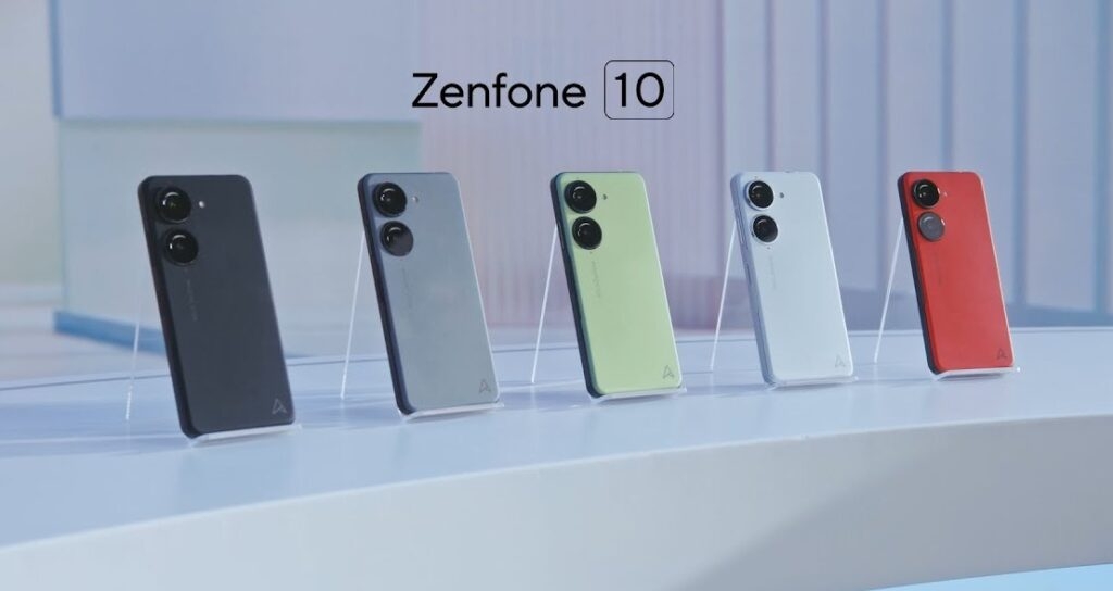Colores del Zenfone 10