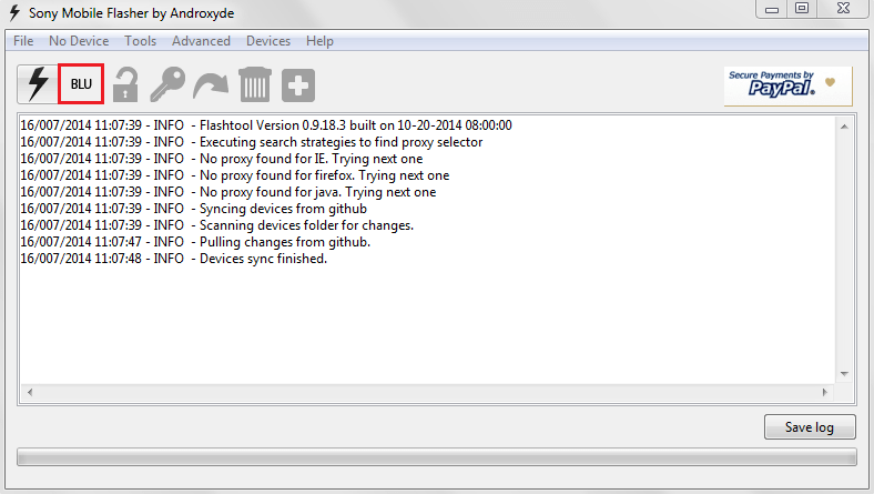 Sblocca Bootloader Xperia con Flashtool