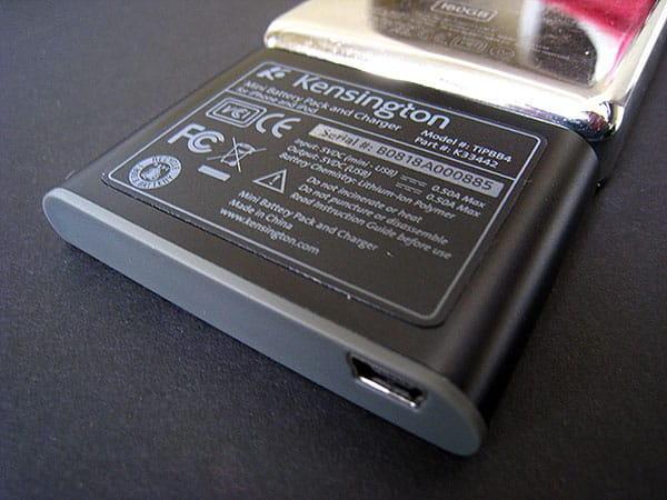Revisión: Kensington Mini Battery Pack y Cargador para iPhone y iPod