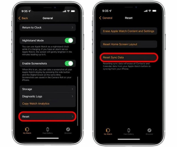 修正: Apple Watch メッセージが同期しない