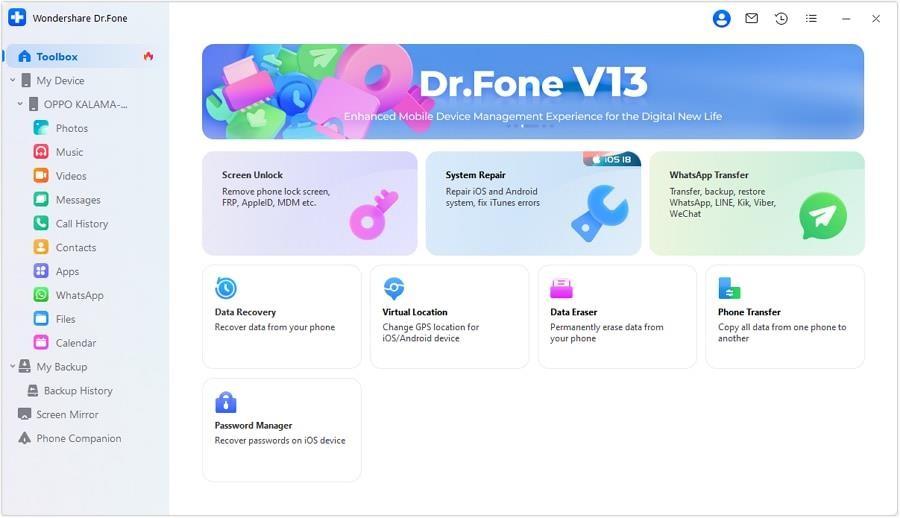 Dr.Fone - Bildschirm entsperren