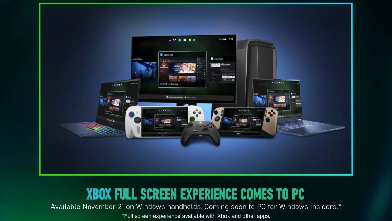 Xboxフルスクリーン体験
