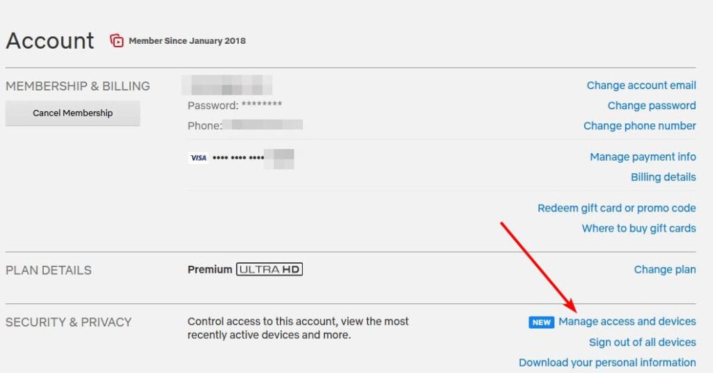 Remover Dispositivo Não Reconhecido - Muitas pessoas estão usando sua conta Netflix
